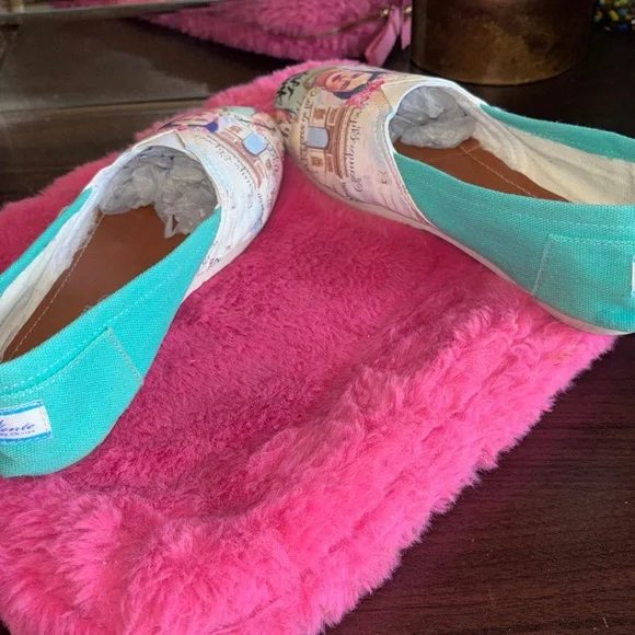 EUC Candente by Chulas espadrille-style shoes featuring a design inspired by Fri - Picture 8 of 10